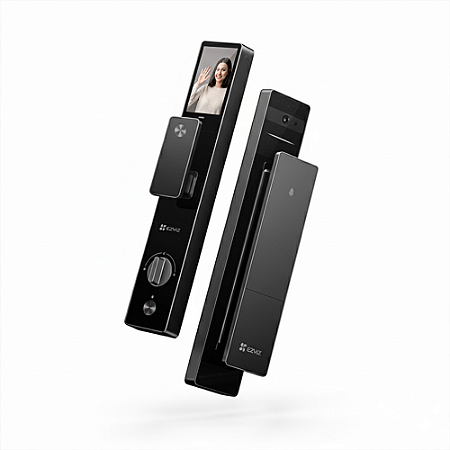 Fechadura Digital Ezviz DL50 Reconhecimento Facial c/ Câmera