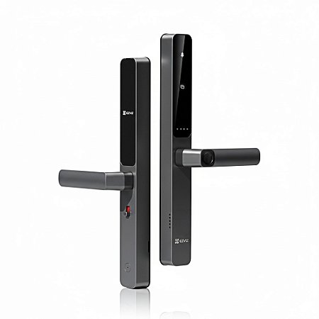 Fechadura Digital Biometria DL06 Ezviz Perfil Estreito IP55