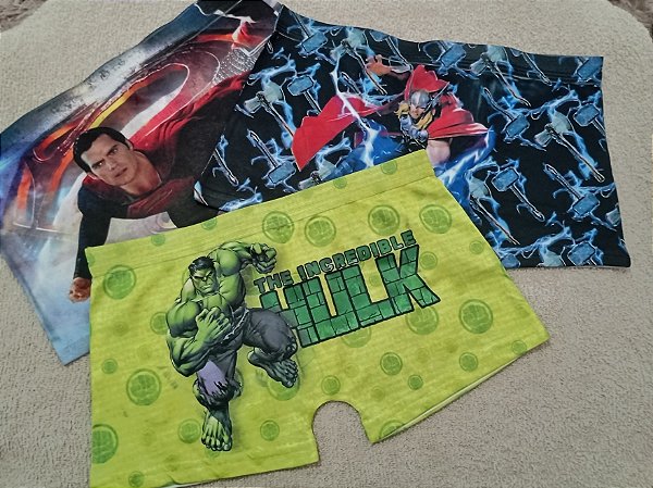 KIT BOX INFANTIL HEROIS