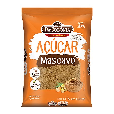 Açúcar Mascavo 20 x 1kg