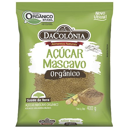 Açúcar Mascavo Orgânico 20 x 400g