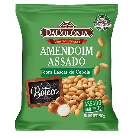 Amendoim Assado c/Lascas de Cebola 15x90g
