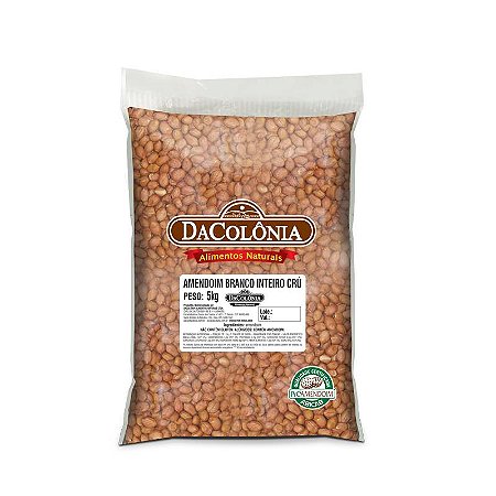 Amendoim Bco Graúdo Cru 2 x 5kg