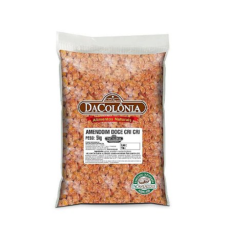 Amendoim Doce Cri-Cri 02x5kg DaColônia