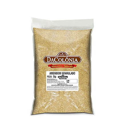 Amendoim Granulado Torrado Espe. 2 x 5kg