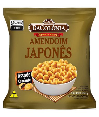 Amendoim Japonês DaColônia 15x150g