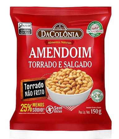 Amendoim Salgado 15x150g
