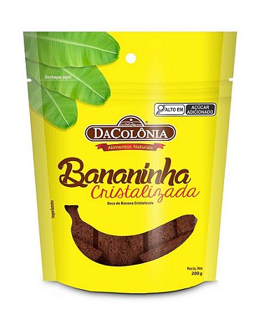 Bananinha Cristalizada Tradicional 20x200g