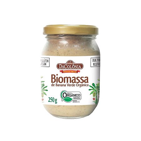 Biomassa de Banana Verde 6x250g