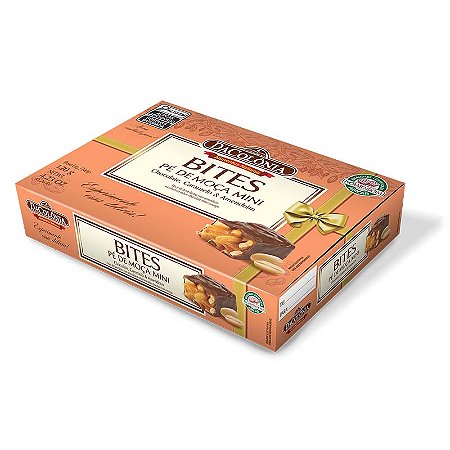 Bites Pé de Moça c/Chocolate Meio Amargo 10x120g