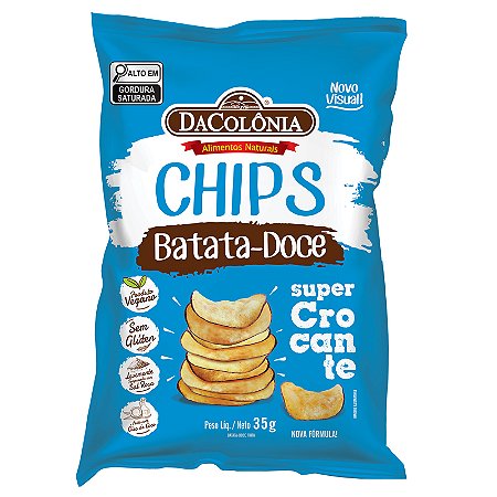 Chips de Batata-Doce DaColônia 20x35g