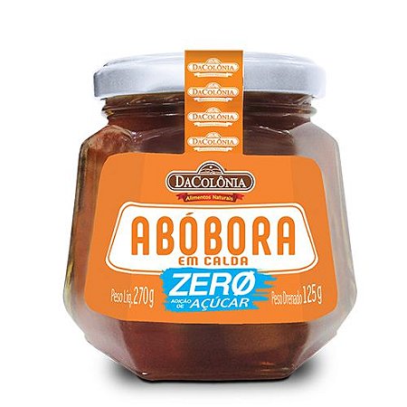 Doce de Abóbora Zero Açúcar 6x270g