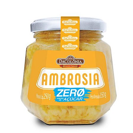 Doce de Ambrosia Zero Açúcar 6x250g