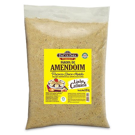 Farofa de Amendoim Sabor Paçoca 10 x 1,005kg