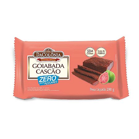 Goiabada Cascão Zero Açúcar 12x200g