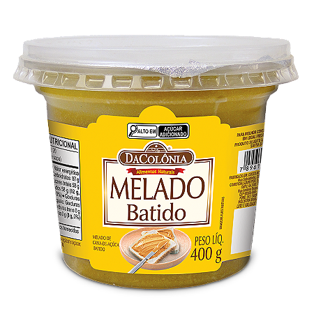 Melado Batido 8x400g