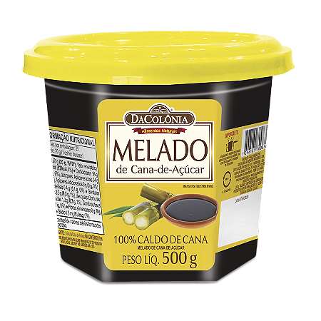Melado DaColônia Pote 12x500g
