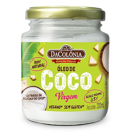 Óleo de Coco Virgem 12x200ml