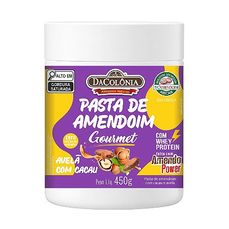 Pasta de Amendoim c/ Avelã e Cacau 6x450g