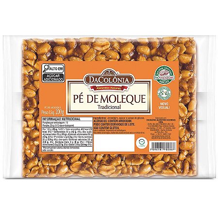Pé de Moleque Tradicional 12x200g