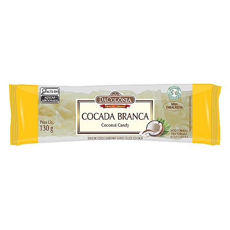 Tablete Cocada Branca 16x130g