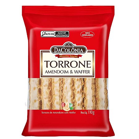 Torrone Amendoim com Waffer 12x110g