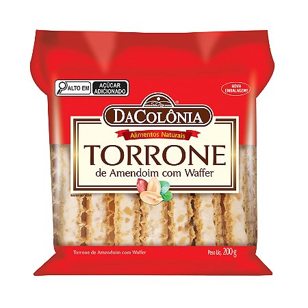 Torrone Amendoim com Waffer 15x200g