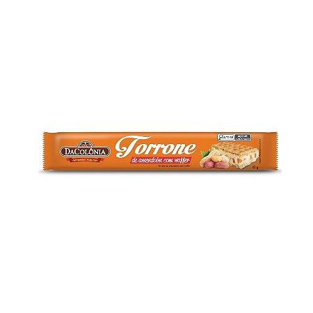 Torrone Amendoim com Waffer 36x25g