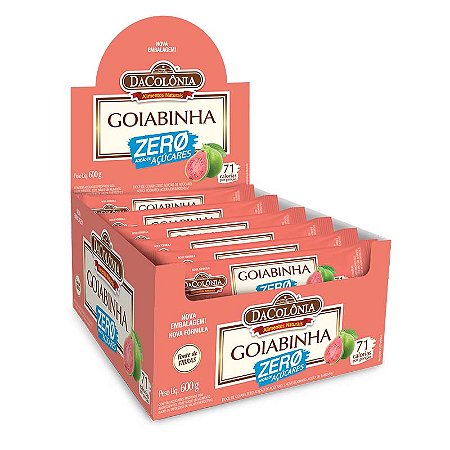 Goiabinha Zero Açúcar 600g (Display c/ 24un)