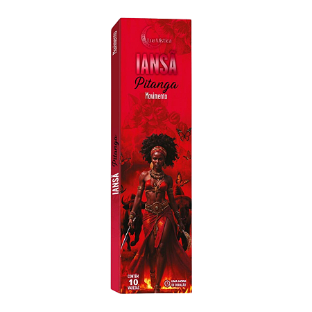 Incenso Natural Iansã - 0% Carvão (10 varetas)