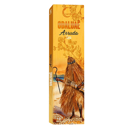 Incenso Natural Obaluaê - 0% Carvão (10 varetas)