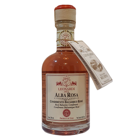 Aceto Balsamico Leonardi Alba Rosa 250ml