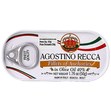 Anchovas Sicilianas Agostino Recca 50gr