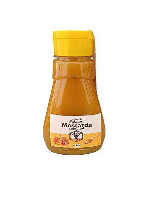 Mostarda com mel Mazzoni Bisnaga 270 gramas.