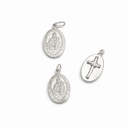 Pingente Nossa Senhora Do Carmo - Prata 925