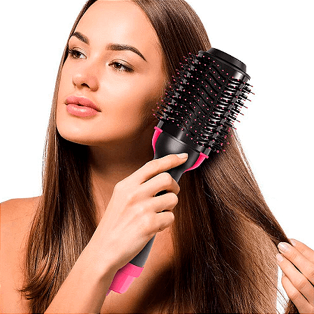 Escova Secadora Modeladora Potente 3 Em 1 - 110 V One Step