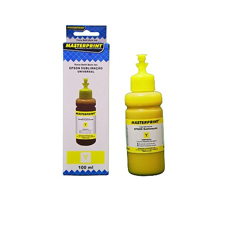 TINTA PARA SUBLIMAÇÃO MASTERPRINT 100ML