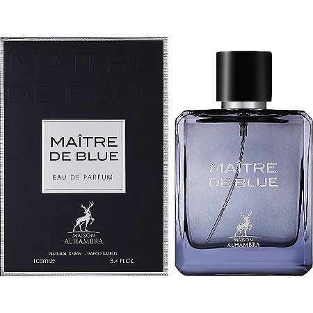 Perfume Árabe Alhambra Maître de Blue - 100ml