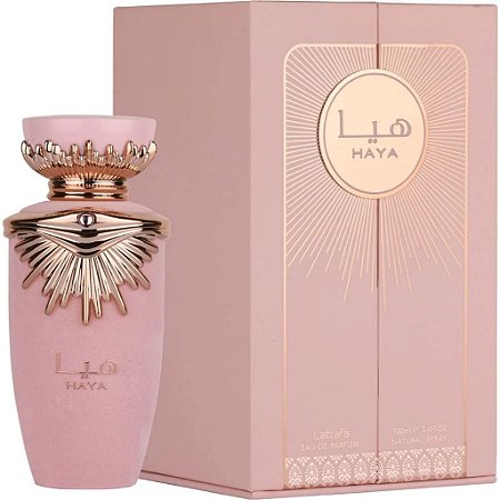 Perfume Árabe Haya Lattafa Original Eau De Parfum Feminino 100ml