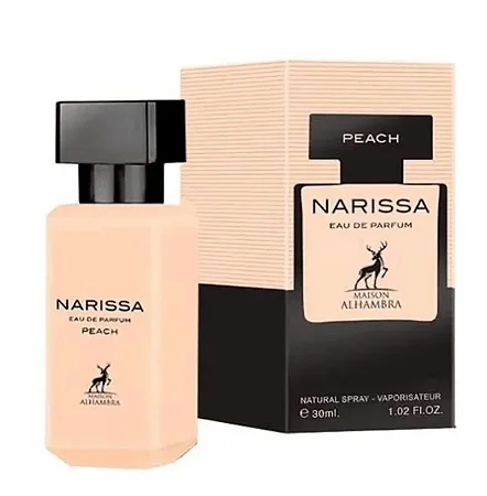 PERFUME NARISSA PEACH MAISON ALHAMBRA MINIATURA 30ML