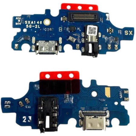 Conector de Carga USB com Microfone Compatível Samsung Galaxy A14 5G A146 Turbo CI Envio Rápido