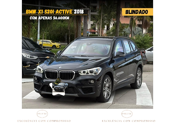 BMW X1 2.0 16V TURBO ACTIVEFLEX SDRIVE20I 4P AUTOMÁTICO 2018