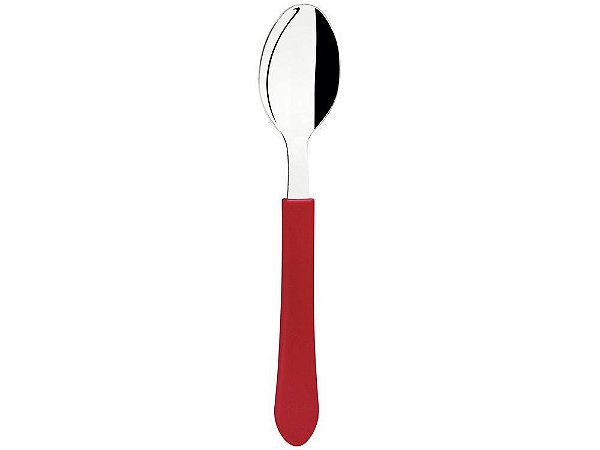 Jogo de Colher Tramontina Leme Vermelho 3 Peças