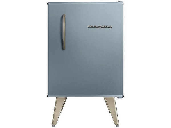 Frigobar Brastemp 76L Azul Retrô BRA08HW - 220V