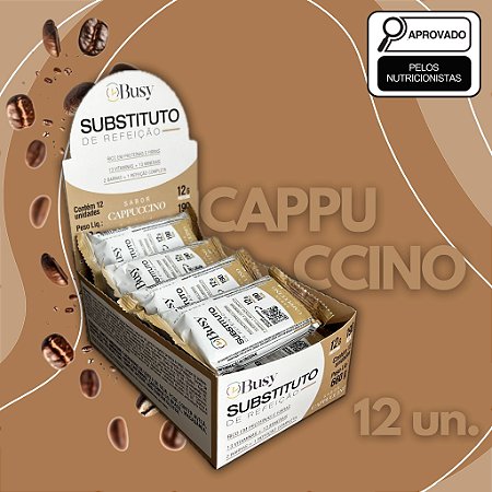Substituto de Refeição (12un.) Busy - Cappuccino