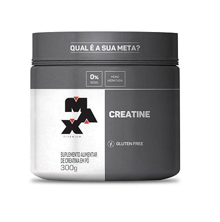 CREATINA PURA (300g) MAX TITANIUM