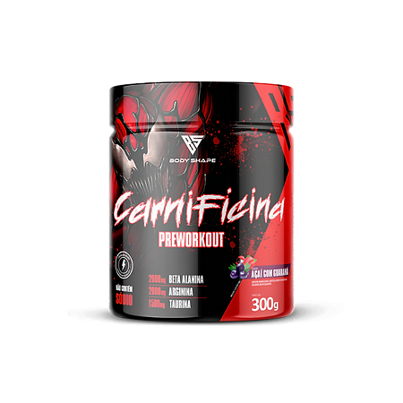 Pré Treino Carnificina (300g) Body Shape