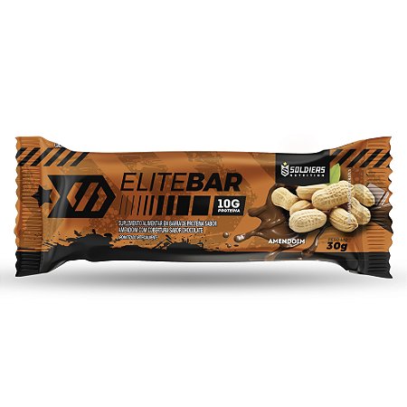 Elitebar Barra De Proteína (3 uni.) Soldiers Nutrition