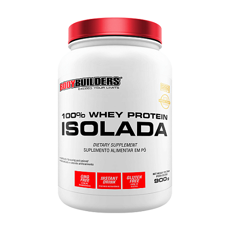 Whey Protein 100% Whey Isolado (900g) - Bodybuilders