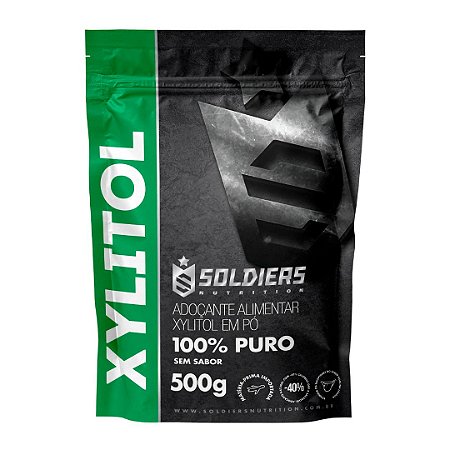 Xylitol 100% Puro (500g) Soldiers Nutrition